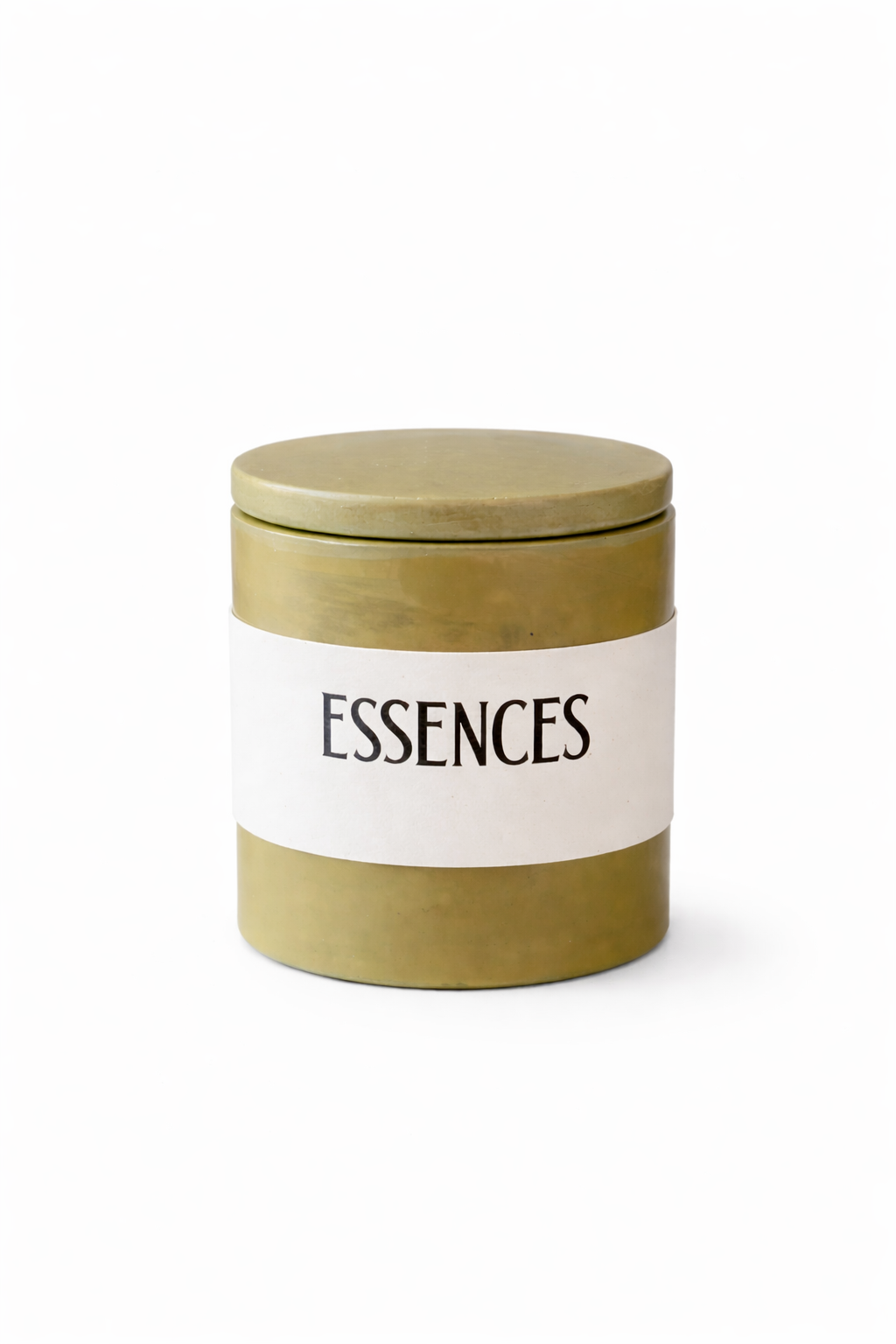 Sojų vaško žvakė Celestial, žalios spalvos