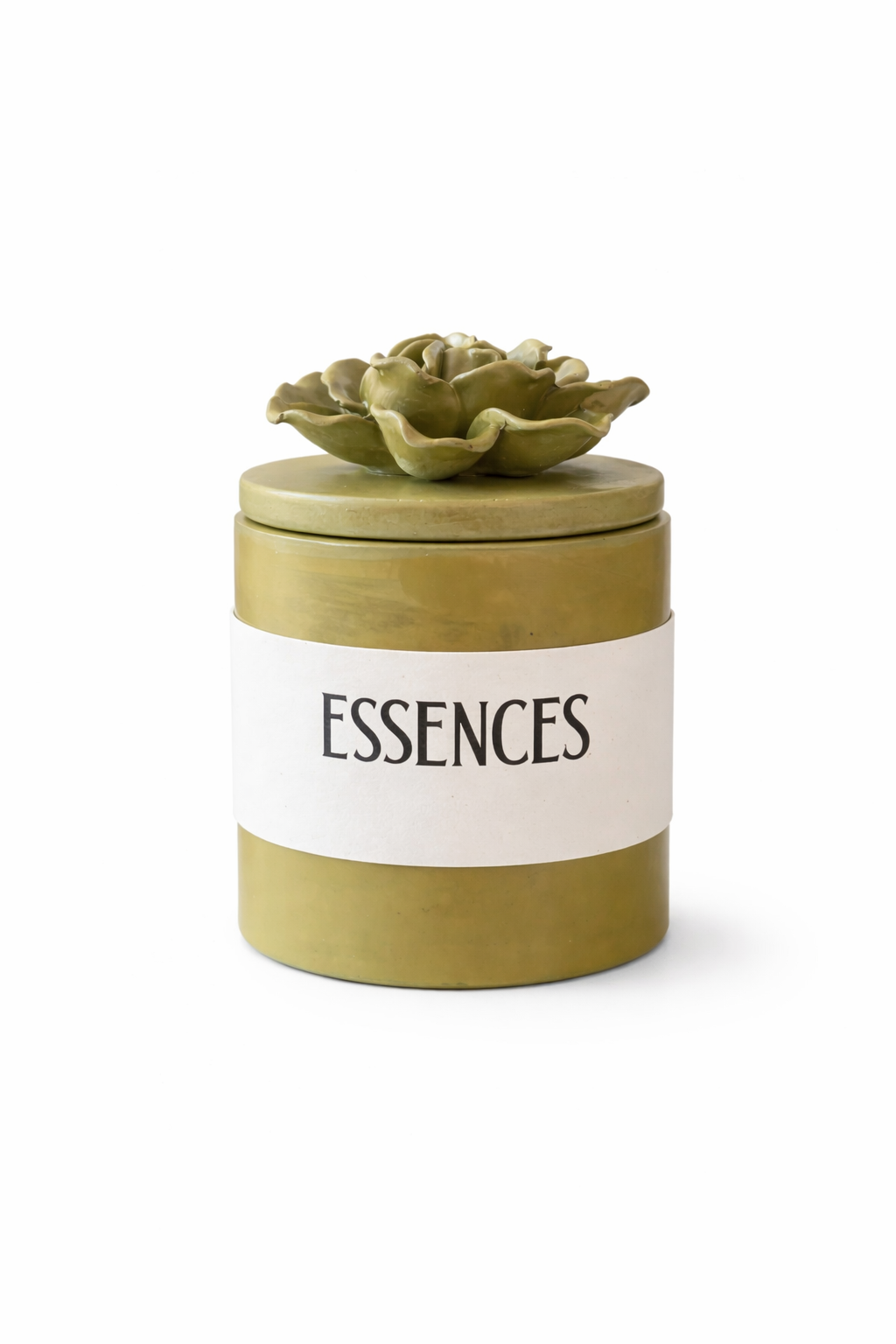 Sojų vaško žvakė Celestial, žalia