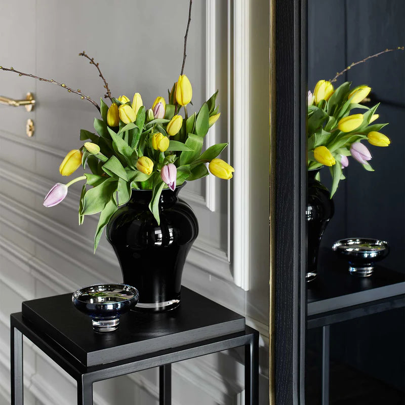 Apvalus mėlynos spalvos dubenėlis