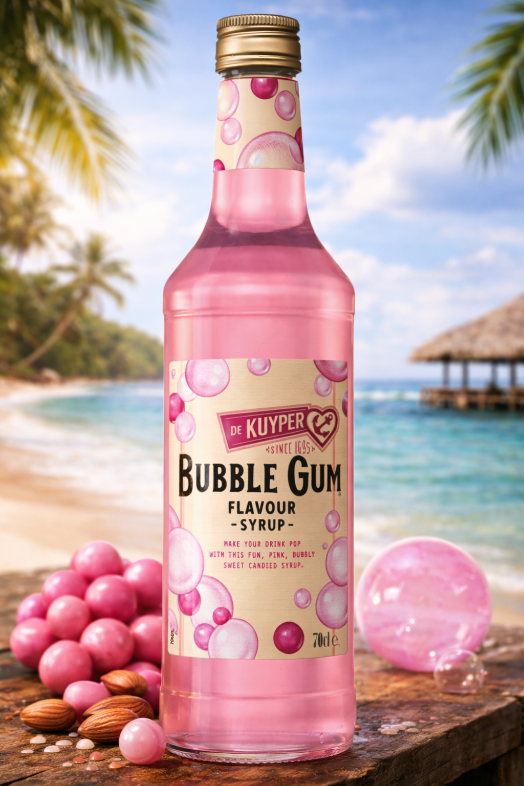 DE KUYPER Bubble Gum skonio sirupas 0.7L