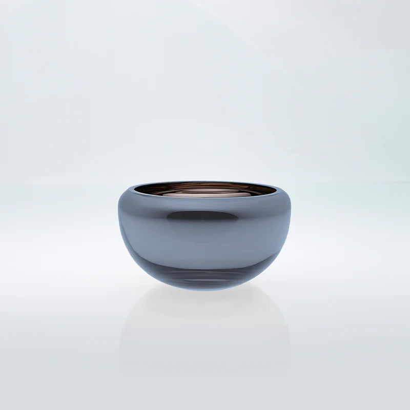 Apvalus mėlynos spalvos dubuo