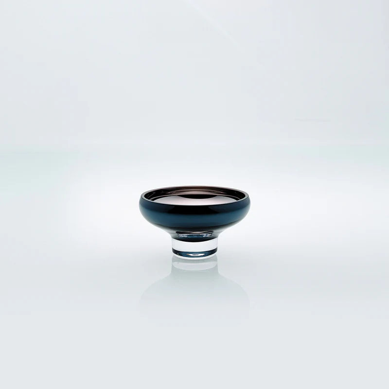 Apvalus mėlynos spalvos dubenėlis