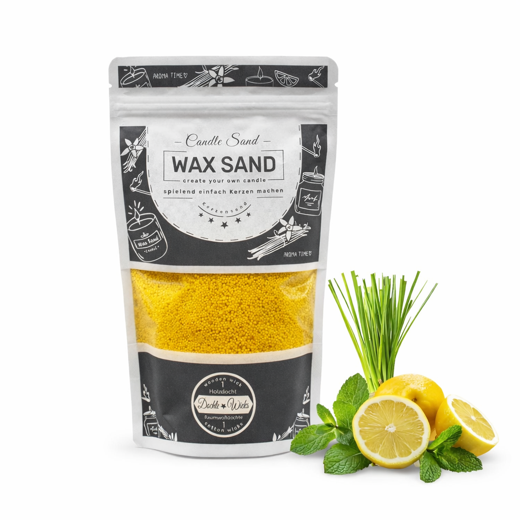 Perlinis vaškas, citrinžolės kvapo