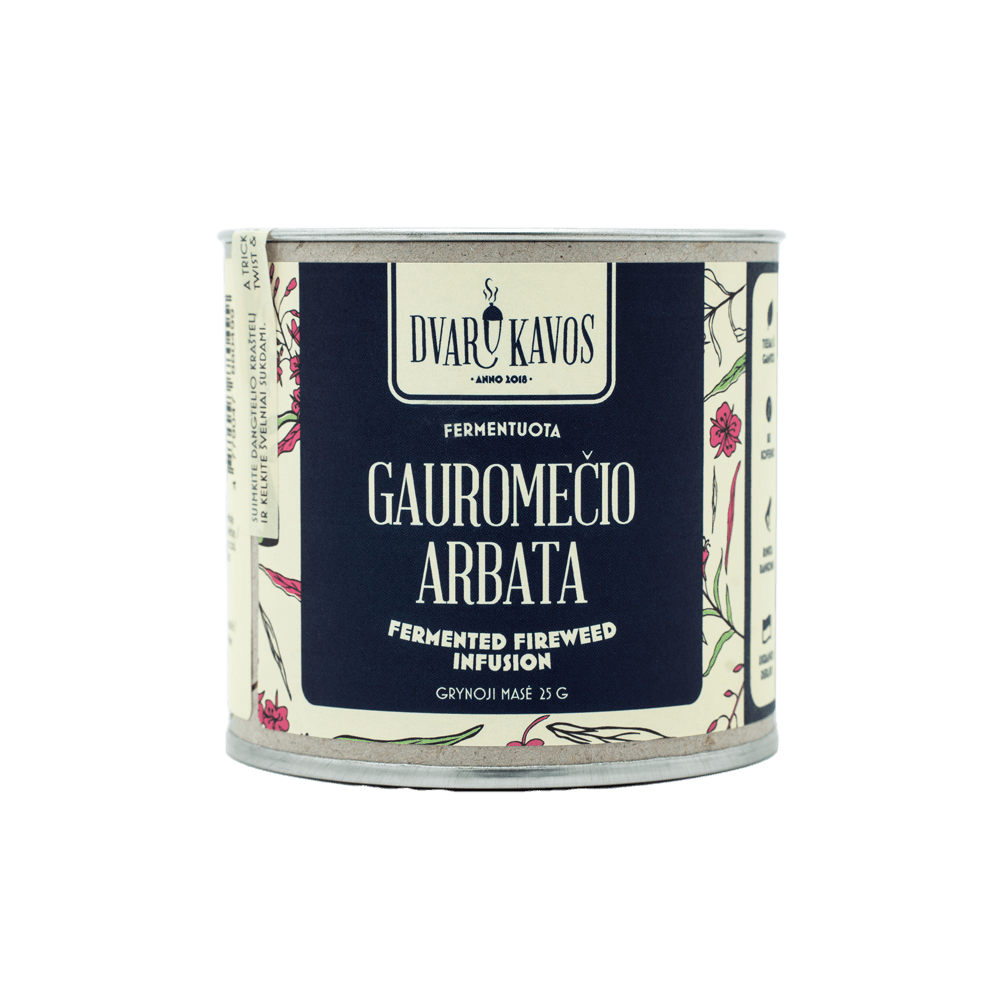 Fermentuota gauromečio arbata