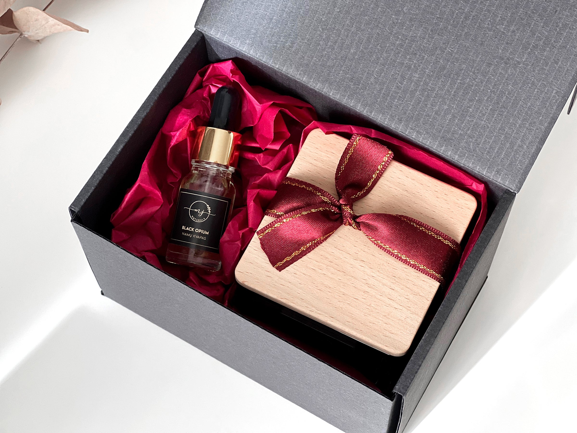 Namų kvapas su mediena WARM UP