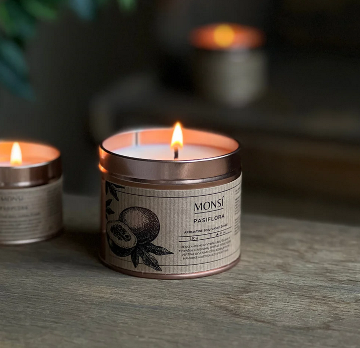 Aromatinė žvakė "Pasiflora"