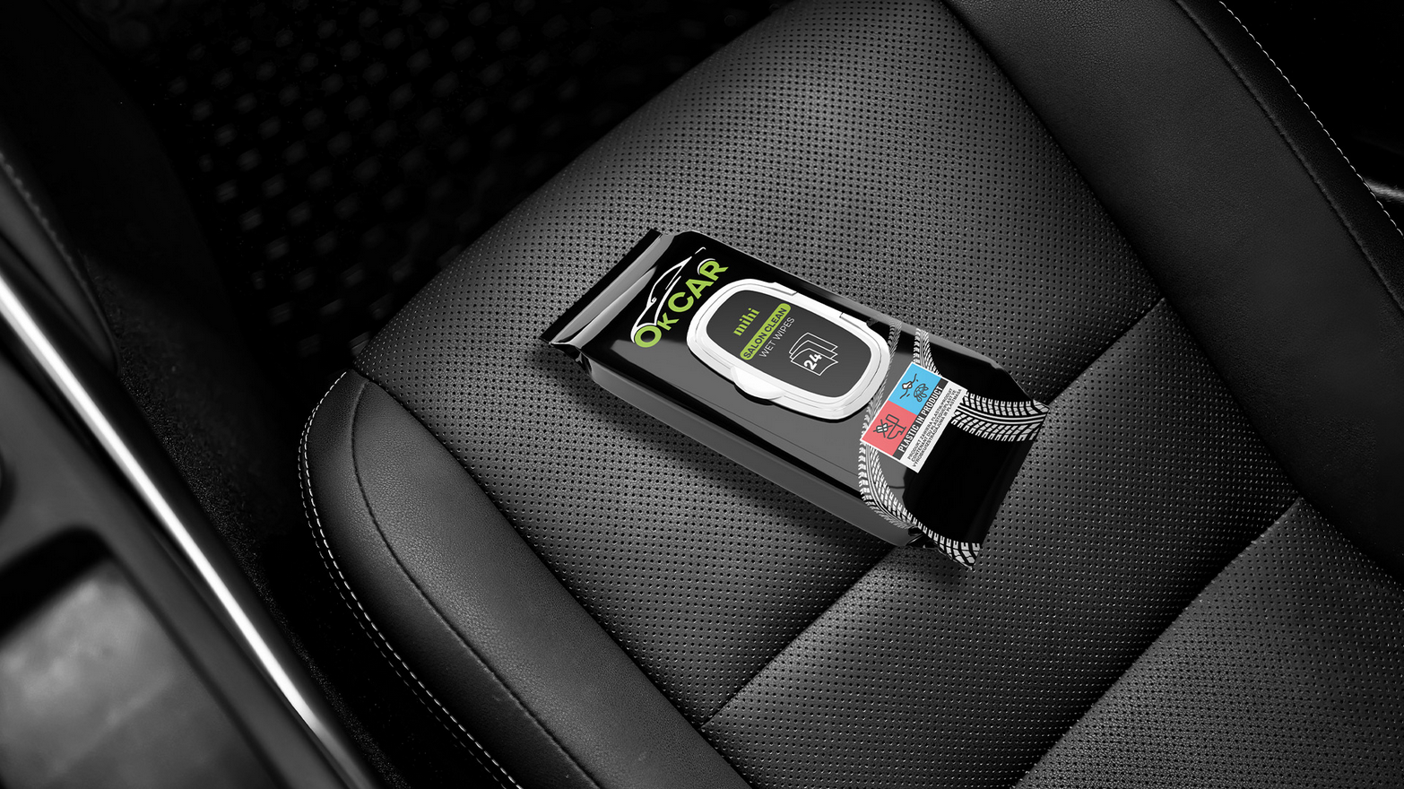 "Salon Clean" drėgnos servetėlės