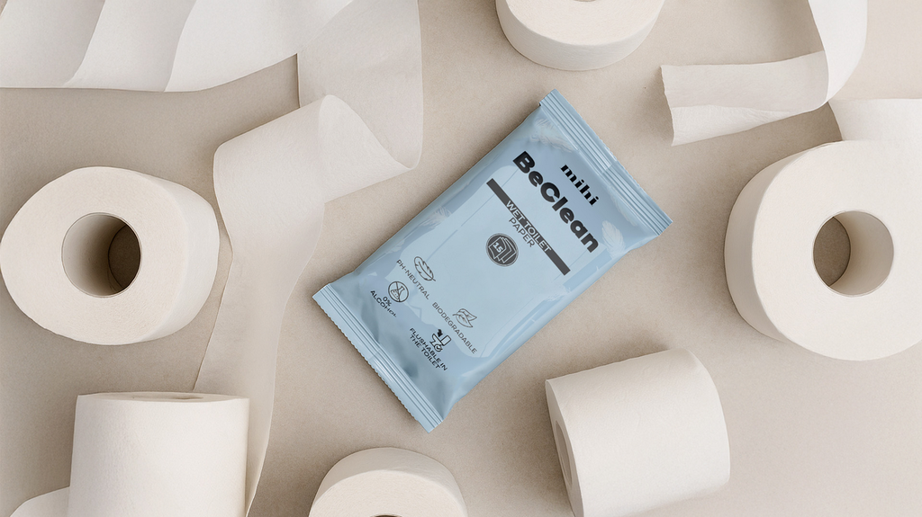 Šlapias tualetinis popierius