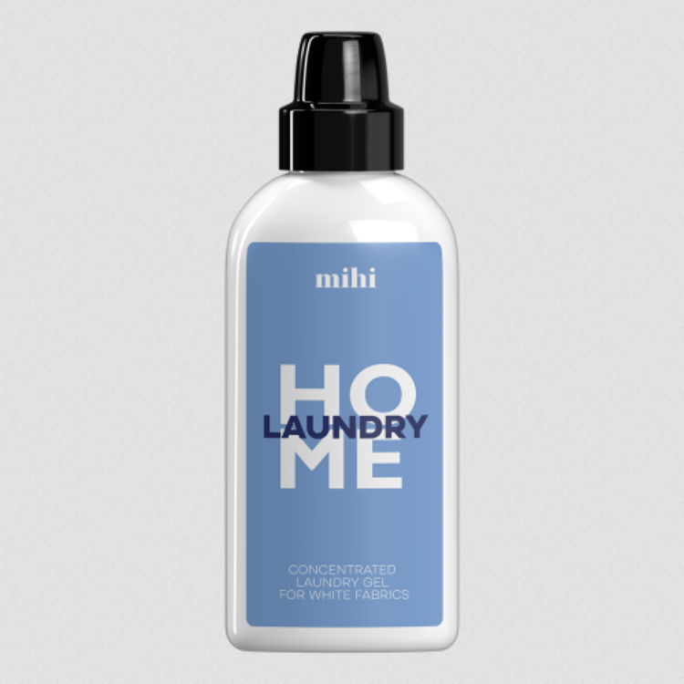 Koncentruotas skalbinių gelis baltiems audiniams