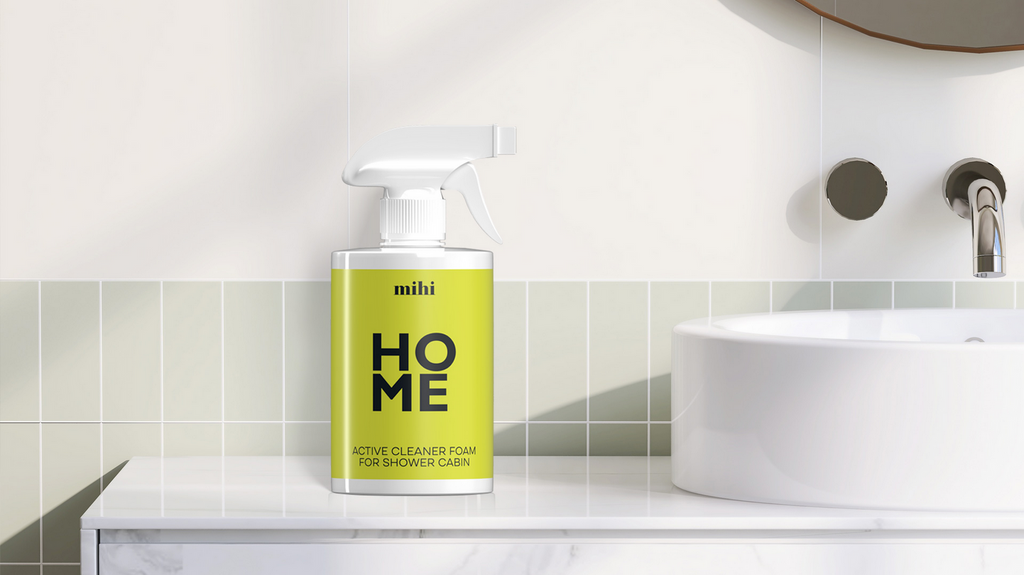 Aktyvios dušo kabinos valymo putos