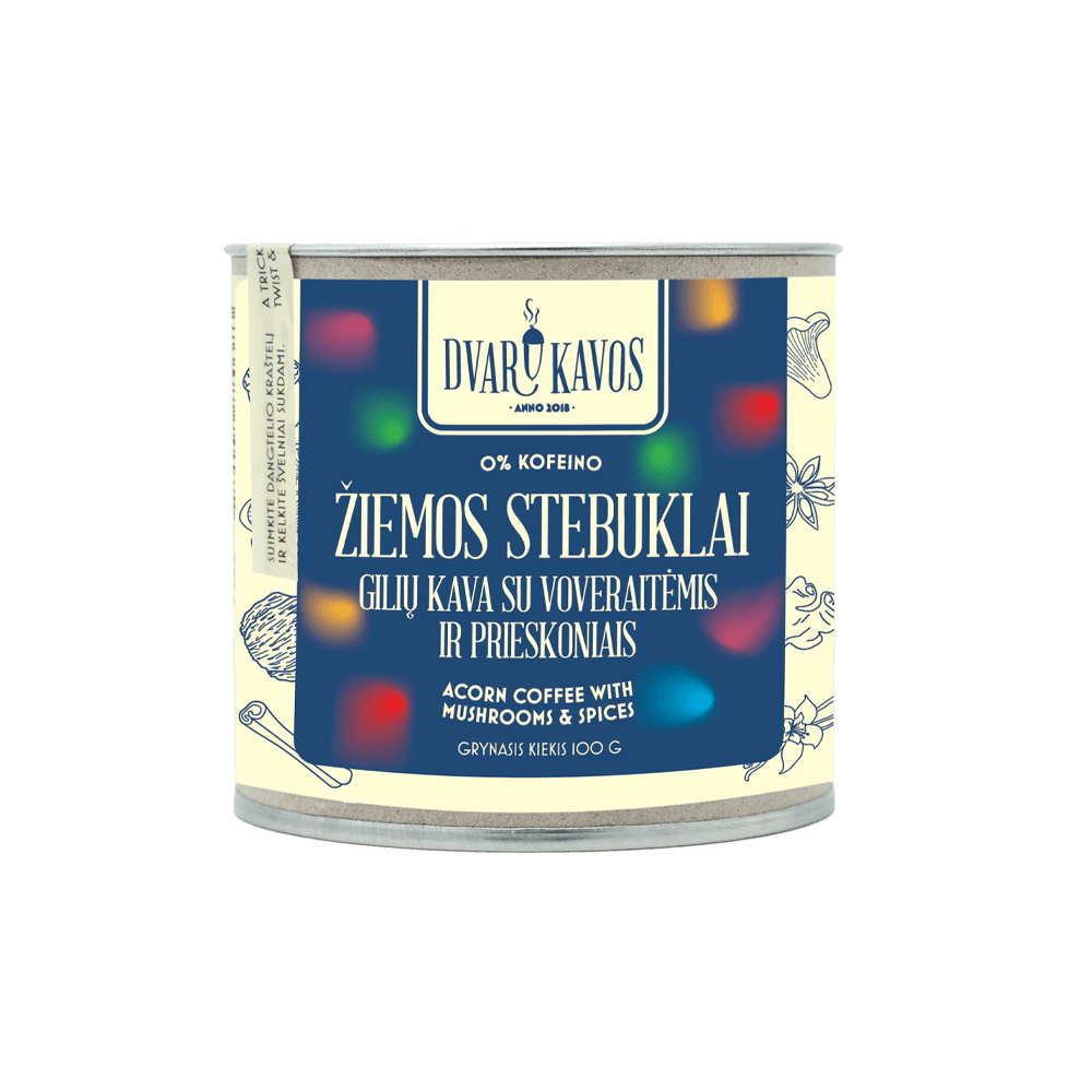 Žiemos stebuklai | Gilių kava su grybais ir prieskoniais