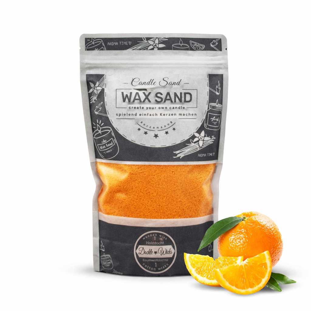 Perlinis vaškas, apelsinų kvapas