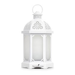 Baltos spalvos „Lantern“ garintuvas
