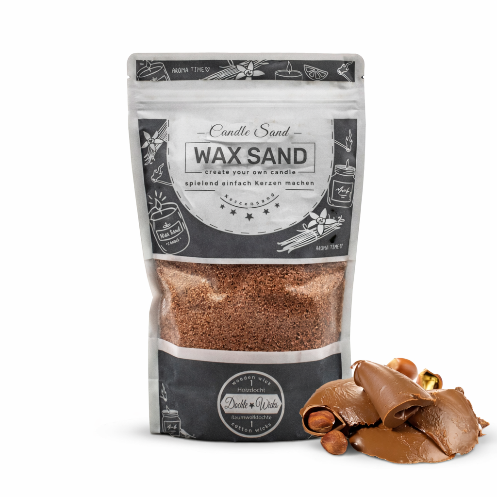 Perlinis vaškas, kavos ir šokolado kvapo