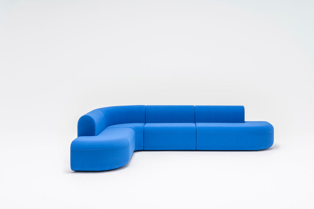 Kampinė sofa (Įvairių audinių ir spalvų)