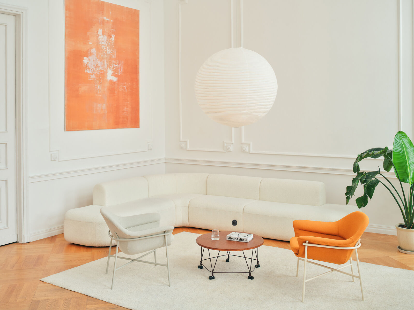 Kampinė sofa (Įvairių audinių ir spalvų)