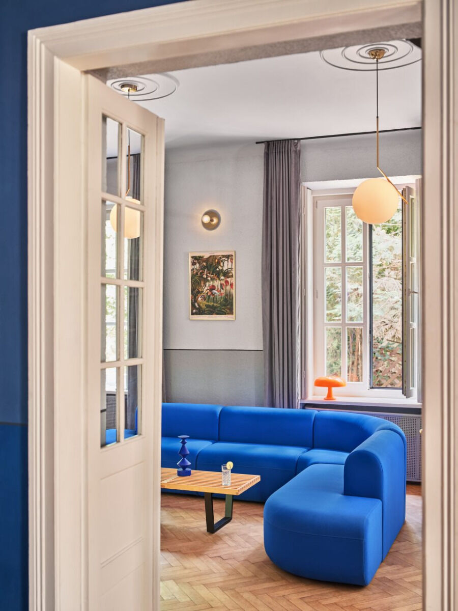 Kampinė sofa (Įvairių audinių ir spalvų)