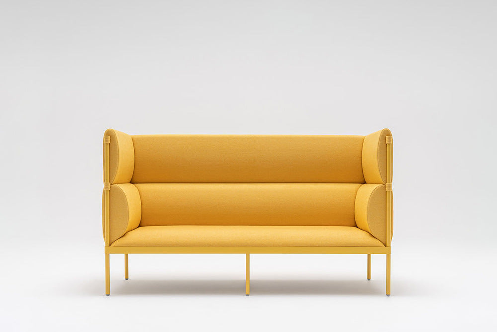 Sofa aukštu atlošu (Įvairių audinių ir spalvų)